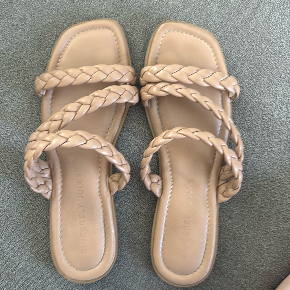 Sincerely Jules braided sandals